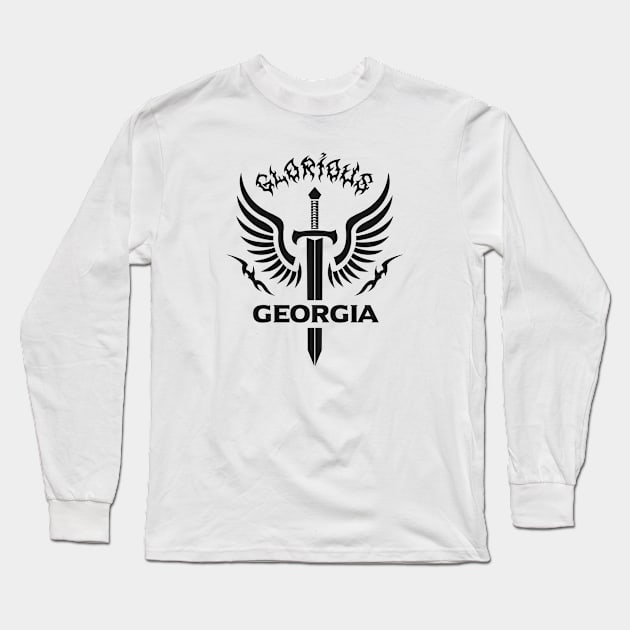 Glorious Georgia Long Sleeve T-Shirt by VecTikSam